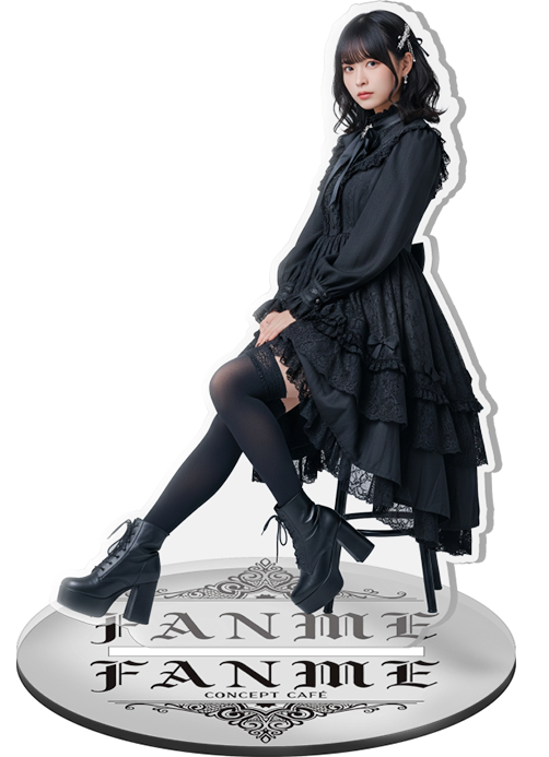 アクリルグッズのサンプル